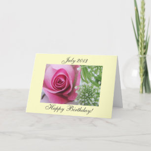 Carte Juillet 2013 anniversaire