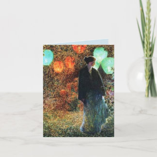 Carte Juillet Nuit Joyeux anniversaire Salutation