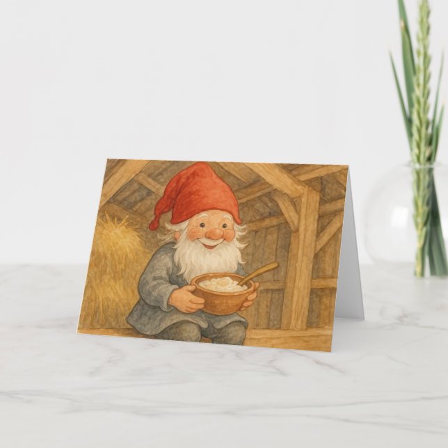 Carte Jultomte de Noël (Devant)