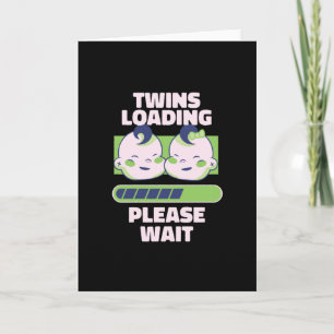 Carte Jumeaux Chargement de grossesse Grossesse