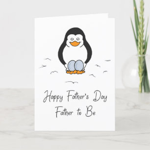 Carte Jumeaux, Fête des Pères futur papa, Œufs de mancho