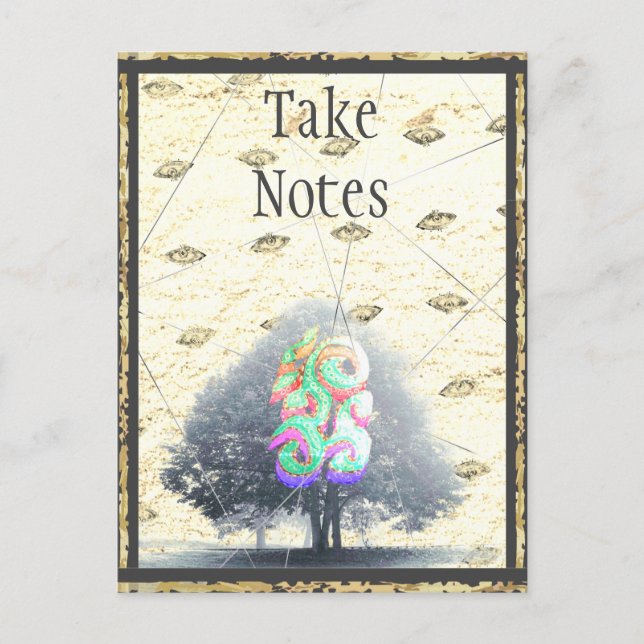 Carte Junction n° 13 : Prenez des notes sur tout (Devant)