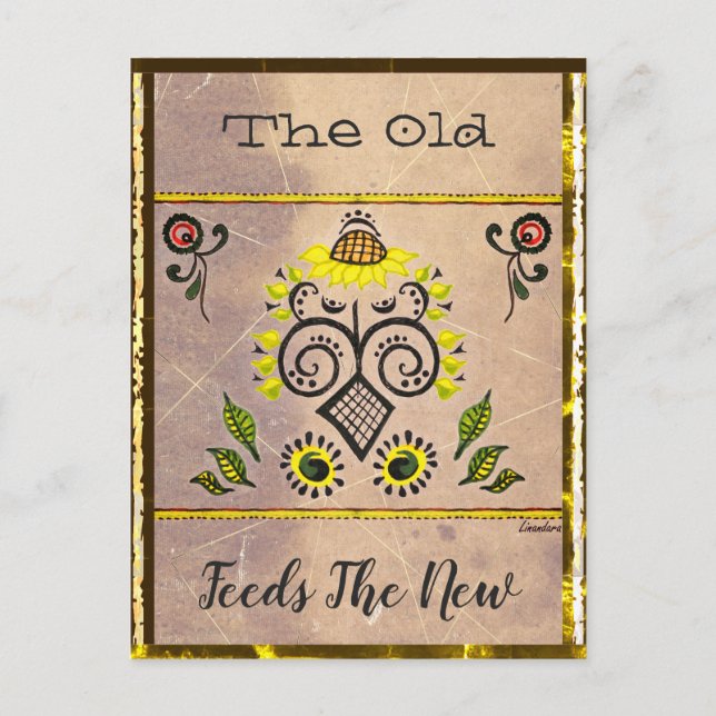 Carte Junction No 11 : L'Ancien alimente Le Nouvea (Devant)