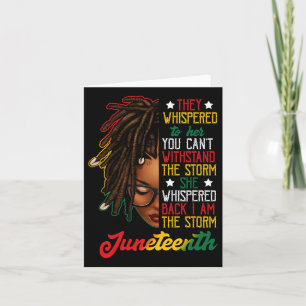 Carte Junetdix Black Femmes Dreadlocks Loc'd Hair Messy