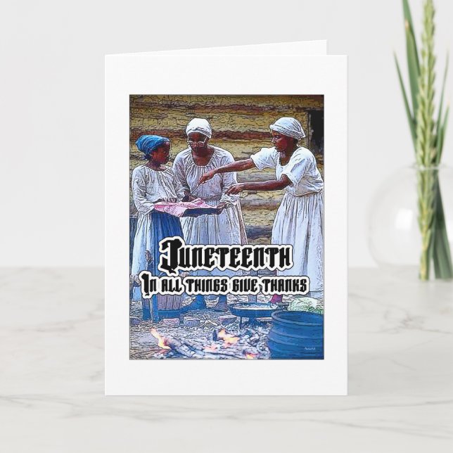 Carte Juneteenth (Devant)