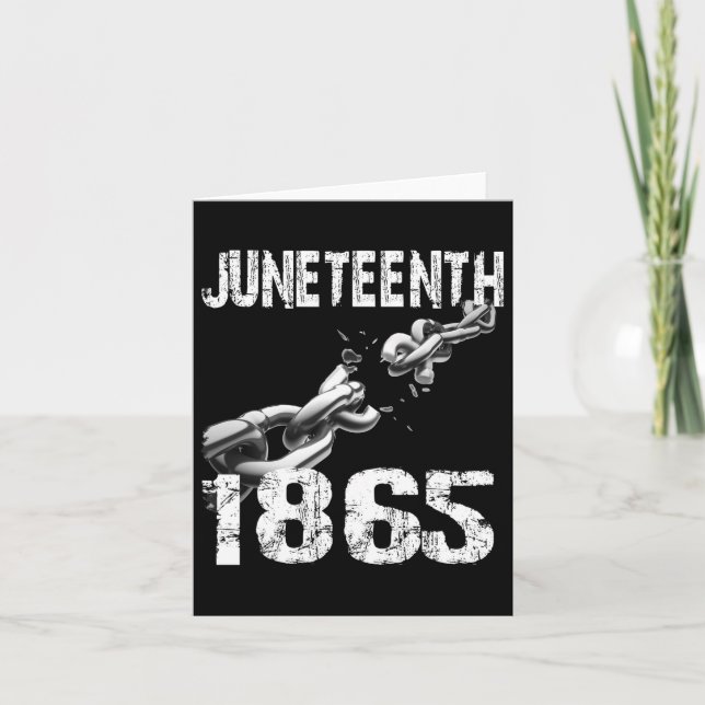 Carte Juneteenth 1  (Devant)
