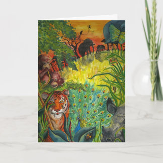 Carte Jungle indienne