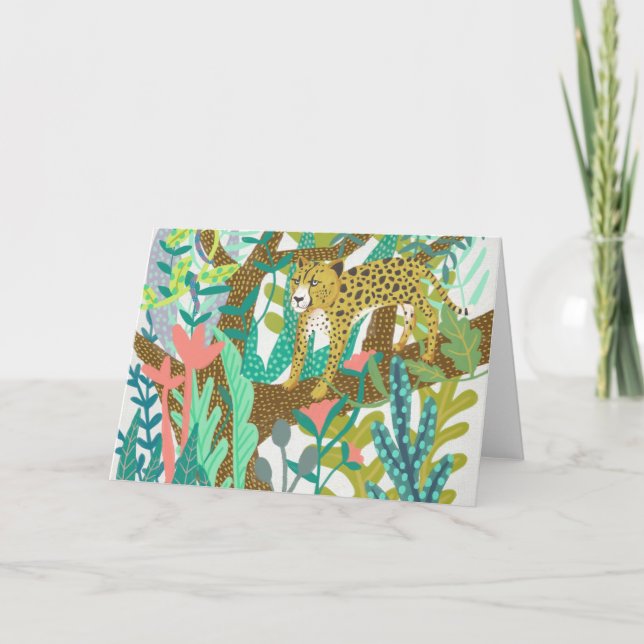 Carte Jungle Roar - Cheetah (Devant)