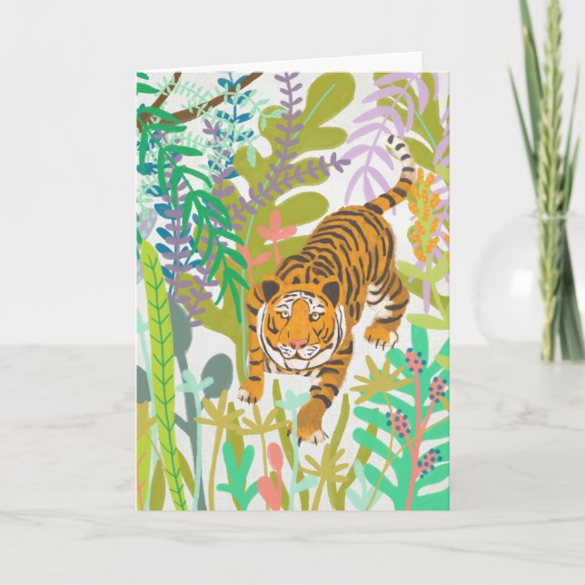 Carte Jungle Roar - Tigre (Devant)