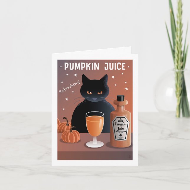 Carte Jus de citrouille (Devant)