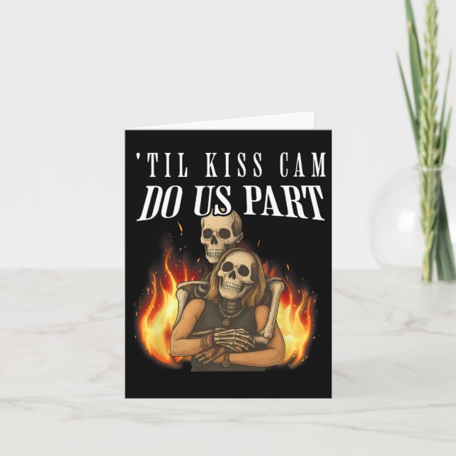 Carte Jusqu'à ce que Kiss Cam nous sépare  (Devant)