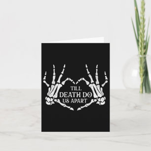 Carte Jusqu'à ce que la mort nous sépare - Vows Mariages