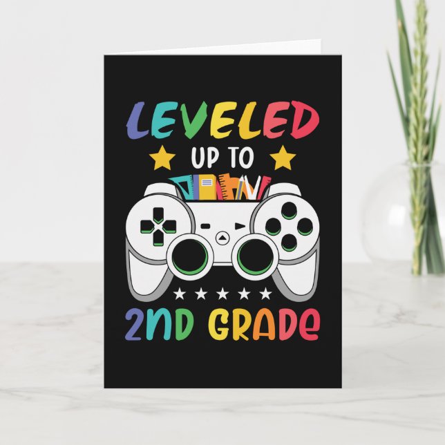 Carte Jusqu'à la 2e année de retour à l'école jeu vidéo (Devant)