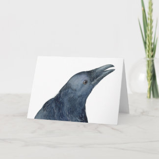 Carte Just a Friendly Caw Folded Greeting Card