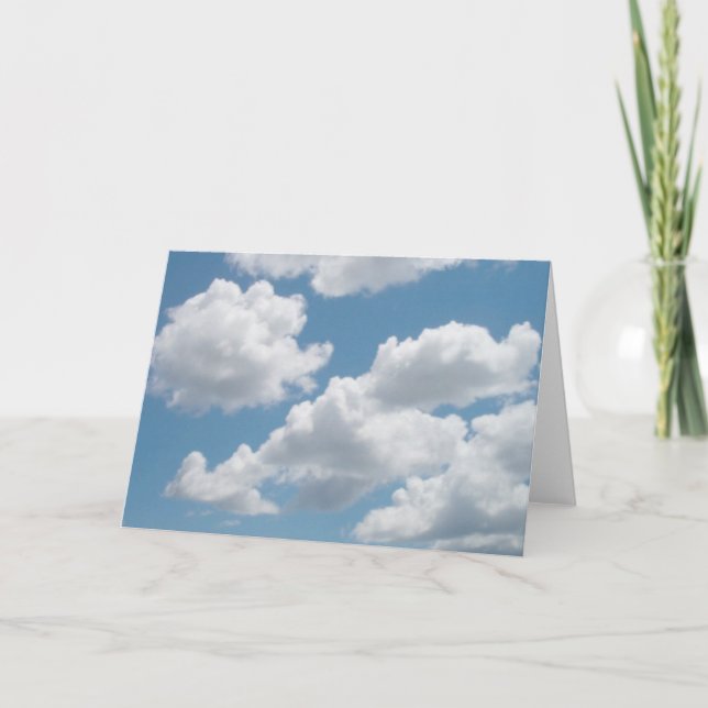 Carte Just Clouds #22 (Devant)