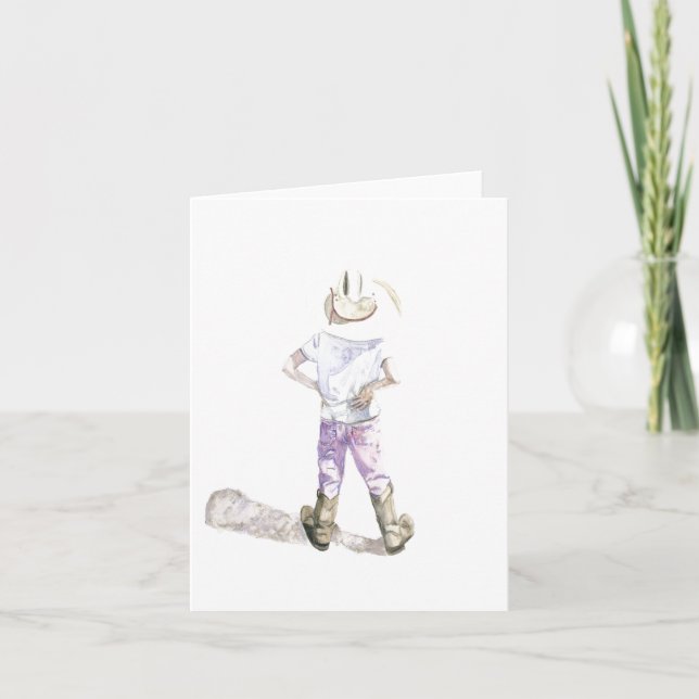 Carte Juste comme le papa (Devant)