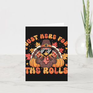 Carte Juste Ici Pour Les Rolls Thanksgiving Dinner Boy G