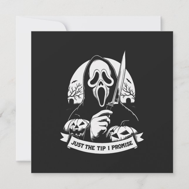 Carte Juste la pointe, je promets  (Devant)