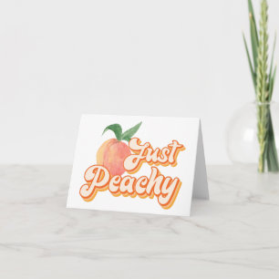 Carte Juste Peachy