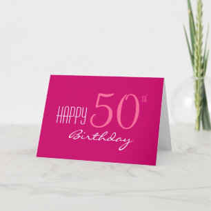 Carte Juste pour son 50e anniversaire