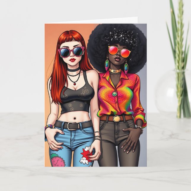 Carte Juste pour vérifier pour dire Bonjour | Amitié (Devant)