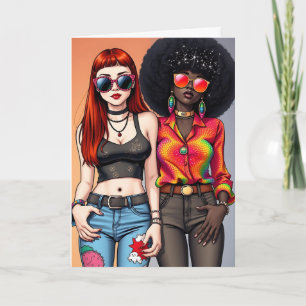 Carte Juste pour vérifier pour dire Bonjour   Amitié