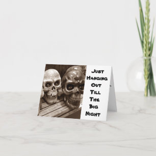 CARTE JUSTE... S'EN TIRER* APRÈS TOUT, C'EST HALLOWEE