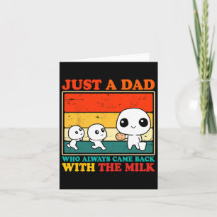 Carte Juste Un Père Qui Est Toujours Venu Avec Le Père L