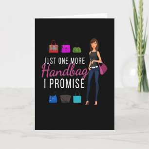 Carte Juste un sac à main de plus mode