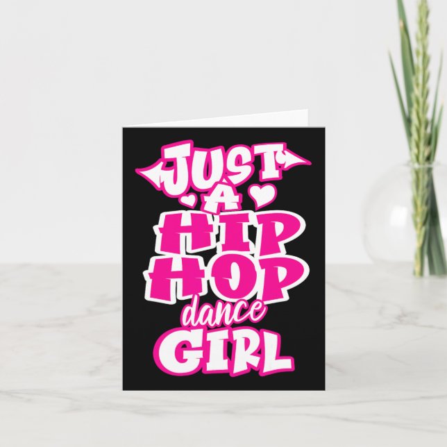 Carte Juste Une Danse Hip hop Danc Danc Danc Danc (Devant)