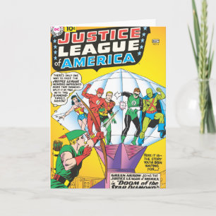 Carte Justice League of America Numéro 4 - Mai