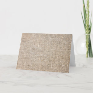 Carte Jute Textile