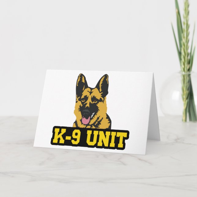 Carte K-9 Unit (Devant)