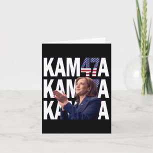 Carte Kamala Harris 47ème Président Des Etats-Unis