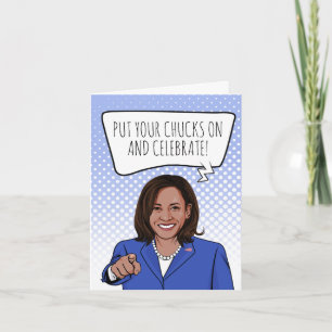 Carte Kamala Harris Anniversaire : Mettez vos canards