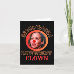 Carte Kamala Harris Clown Kamala Harris Harris Wheimer 2
