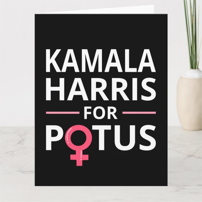 Carte Kamala Harris pour POTUS I (Devant)