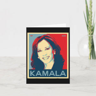 Carte Kamala Harris Pour Vice-Présidente 2020