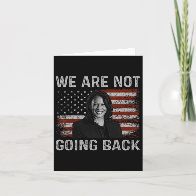 Carte Kamala Harris, Président 2002, ne va pas revenir (Devant)