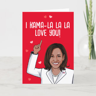 Carte Kamala - Je t'aime Kama-la-la, mon amour de la Sai