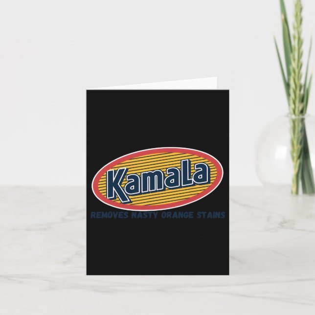 Carte Kamala supprime les nuisances d'orange (Devant)