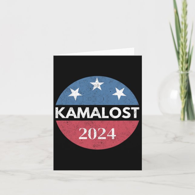Carte Kamalost Kamala a perdu l'élection 2024 Trump a ga (Devant)