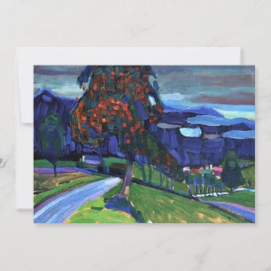 Carte Kandinsky - Automne à Murnau