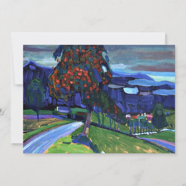 Carte Kandinsky - Automne à Murnau (Devant)