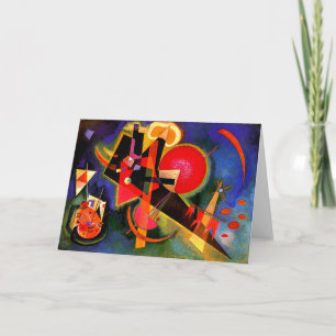 Carte Kandinsky - En Bleu, oeuvres d'art célèbres