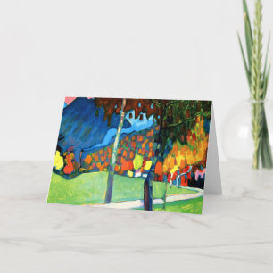 Carte Kandinsky - Étude d'automne à Oberau