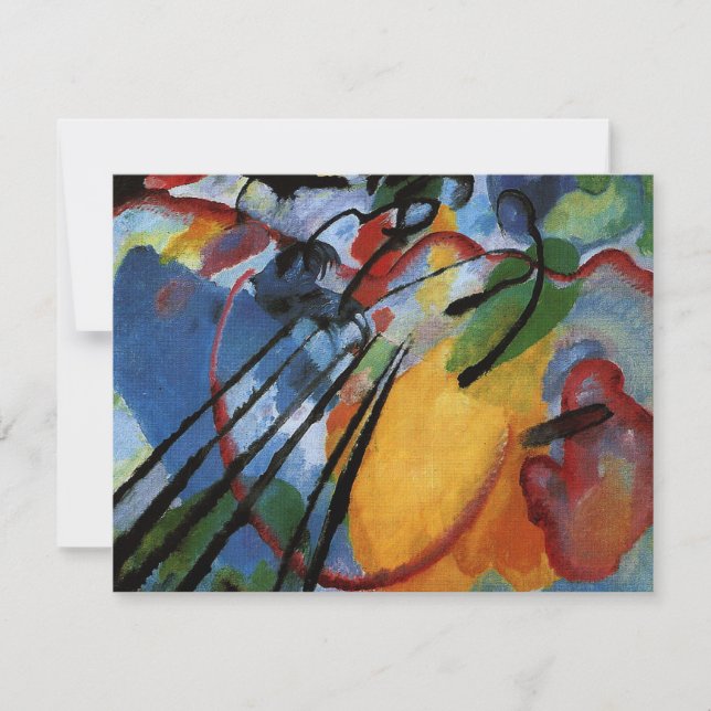 Carte Kandinsky - Improvisation 26 (Devant)