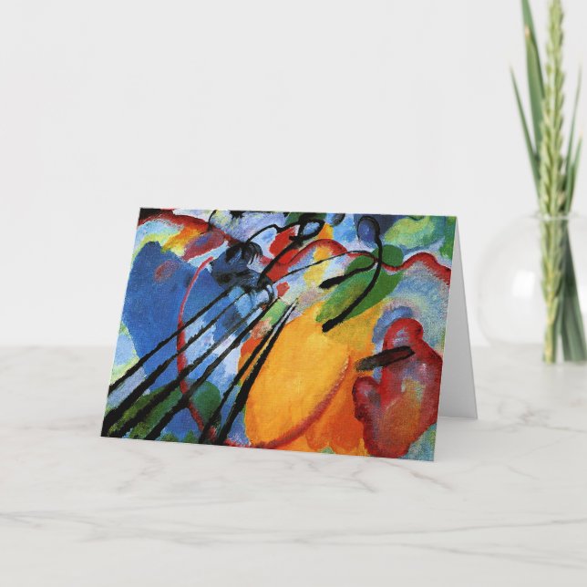 Carte Kandinsky - Improvisation 26, (Devant)