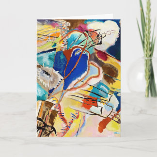 Carte Kandinsky Moderne peinture Abstraite