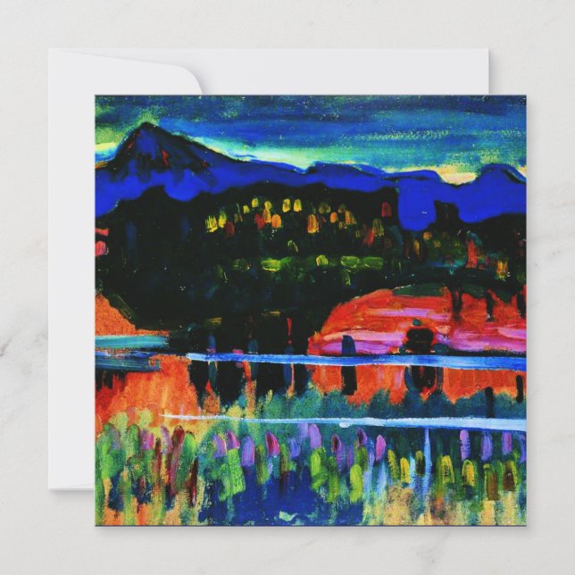 Carte Kandinsky - Murnau am Staffelsee (Devant)